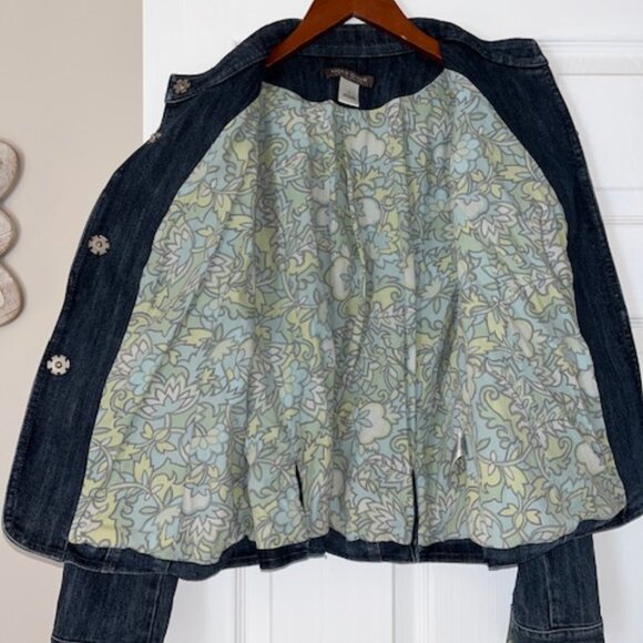 SIGRID OLSEN | Jean Jacket Women’s size 8 with Lining - Picture 2 of 16